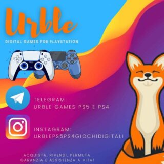 URBLE GAMES PS5 e PS4