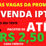 REVENDA IPTV/P2P ATÉ R$ 2,50 CADA CRÉDITO - Canal de Telegram