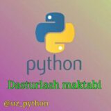 Python Dasturlash maktabi 🐍