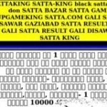 Satta Matka (Gali Desawar Faridabad) - Telegram Channel